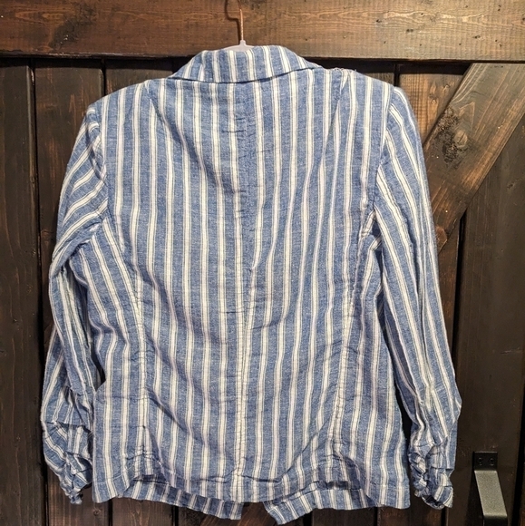 Love Tree medium Linen blend blazer - Picture 2 of 11